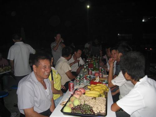 中秋佳节，，潘总与我们同乐