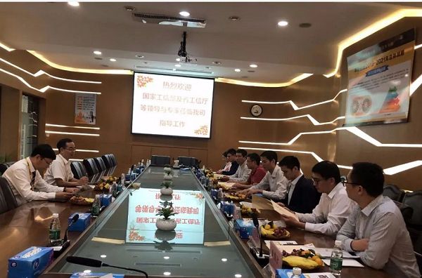 国家工信部及省工信厅等向导与专家莅临pg电子模拟器铝业指导事情